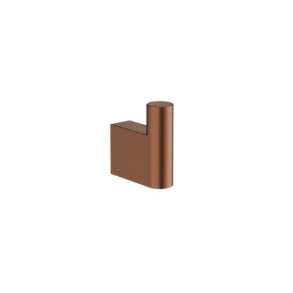 Product Cut out image of the Crosswater MPRO Brushed Bronze Robe Hook